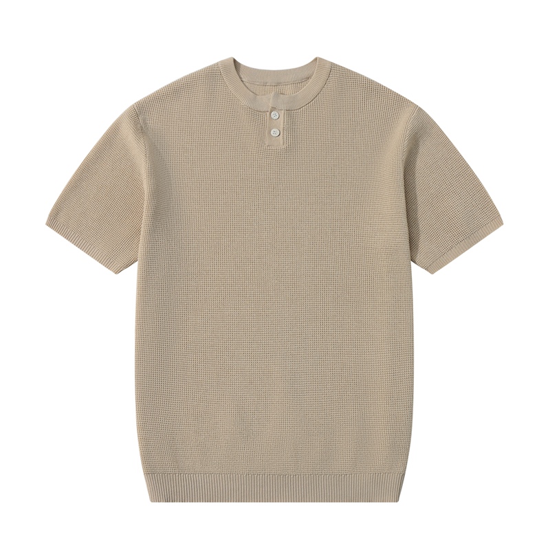 omaiga Men's Sweater Polo Shirt 530710