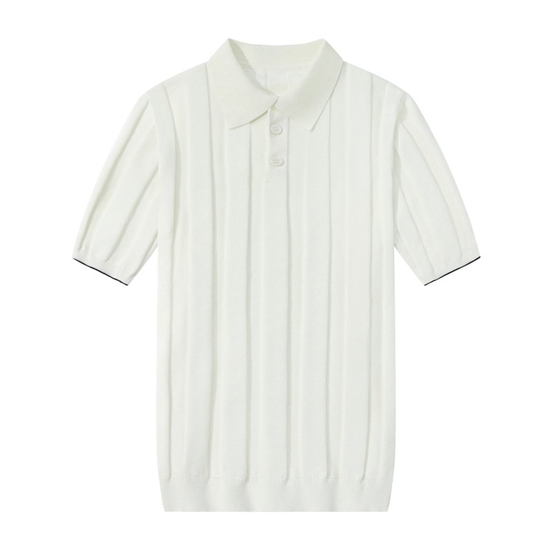omaiga Men's Sweater Polo Shirt 530711