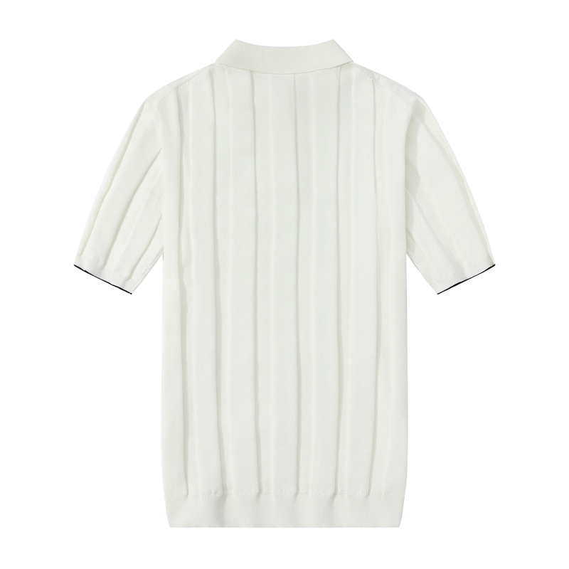 omaiga Men's Sweater Polo Shirt 530711