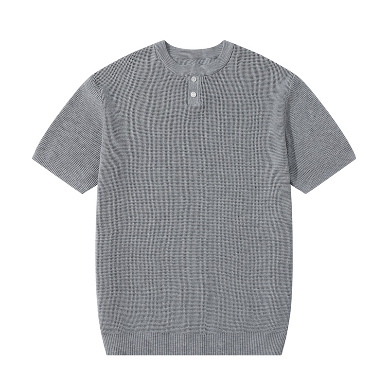 omaiga Men's Sweater Polo Shirt 530710